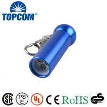 Nouveau design calabash 3 LED Mini Torch / 3 LED Light Promotion Keyring Torch